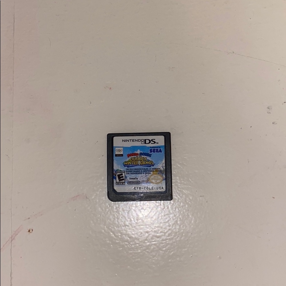 Nintendo DS- Mario & Sonic Olympic Winter Games
